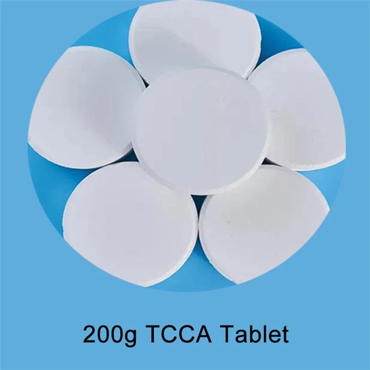 87-90-1 Trichloroisocyanuric Acid TCCA 90 Powder Chlorine Tablets