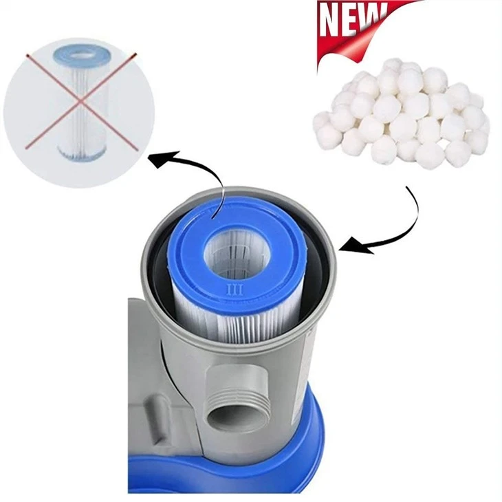 High Filtering Accuracy Filter Ball For Swimming Pool