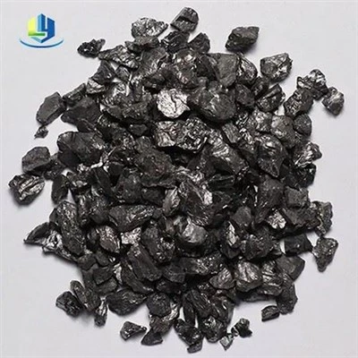 Médias filtrants pour le traitement de l'eau, prix en gros de la Chine, granules de charbon anthracite, anthracite calciné