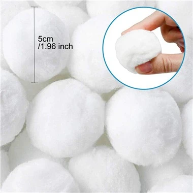 700g sac sous vide filtre boule de fibre de matériau