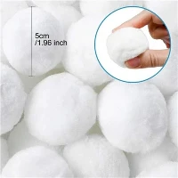 700g sac sous vide filtre boule de fibre de matériau