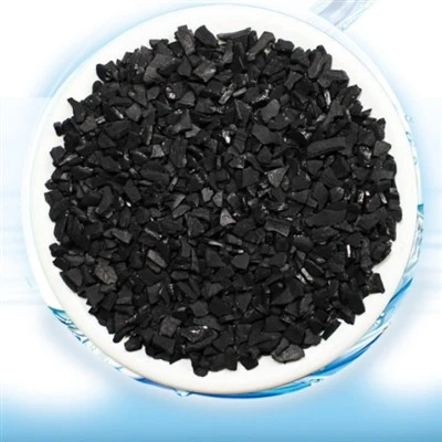 Charbon actif de coquille de noix de coco pour le traitement des gaz résiduaires industriels