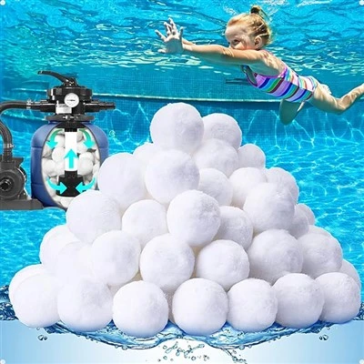 Traitement de l'eau de boules de filtre à eau cristalline