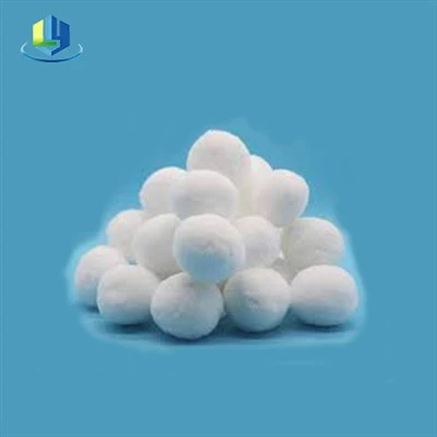 Boule de filtre industriel à boule de fibre, boule de filtre fin
