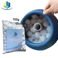Emballage de sac de PE du média filtrant 700g de piscine de fournisseur de boule de fibre