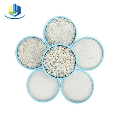 Application de sable de silice de quartz en informatique