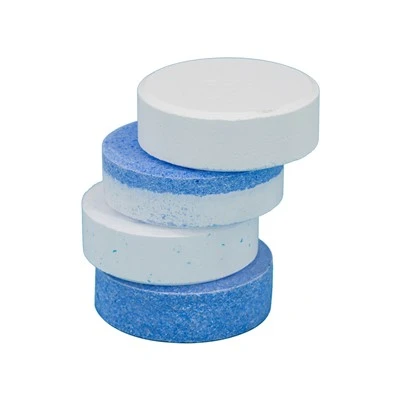 Tablettes blanches de chlore de piscine de la poudre TCCA 90 de produits chimiques de traitement de l'eau