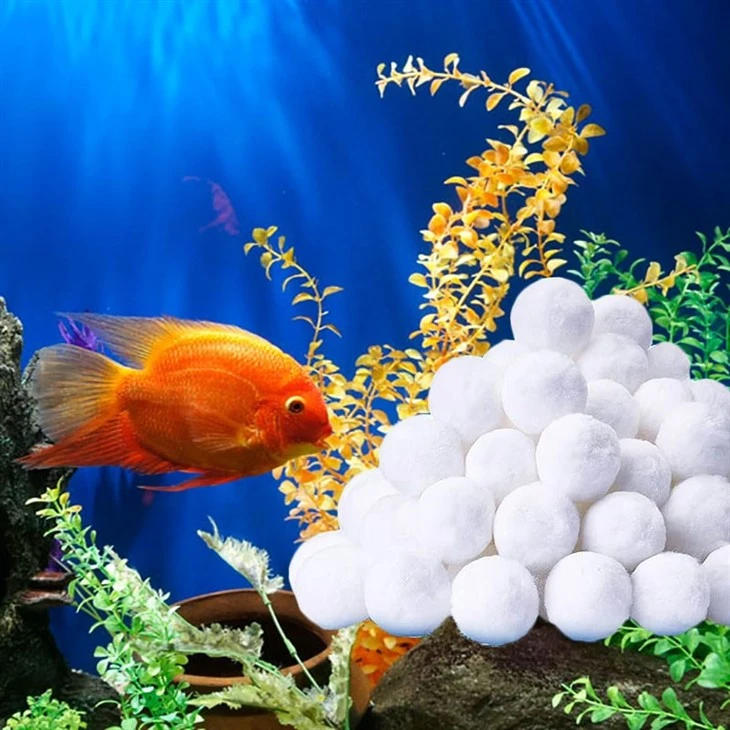 Bio Filter Balls White Filter Balls For Aquarium Filter Pond Filter Clean Water For Fish Tank Pond
