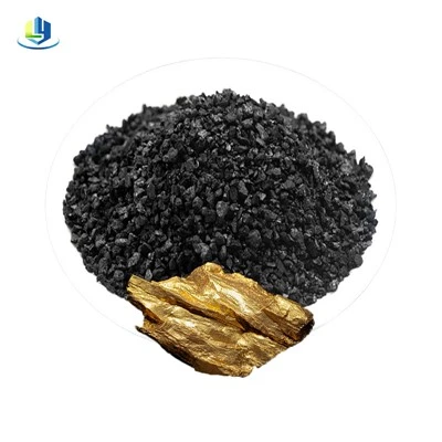 Charbon actif de coquille de noix de coco à haute adsorption de carbone d'or à haute valeur d'iode 25 kg