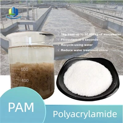 Polyacrylamide anionique PAM de haute qualité à haute teneur en mole pour le traitement des eaux usées industrielles