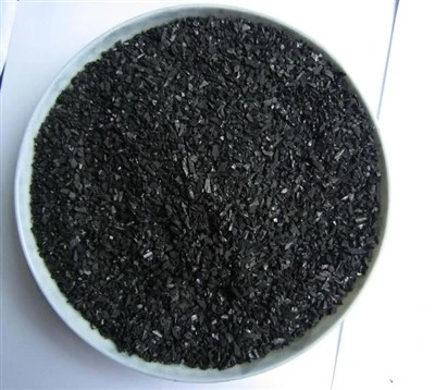 Charbon actif granulaire de coquille de noix de coco noire d'intensité créé pour une utilisation dans le domaine de la purification de l'air